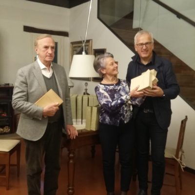 I fratelli D’Andrea donano i venti volumi dell’opera omnia di Giuseppe Toniolo